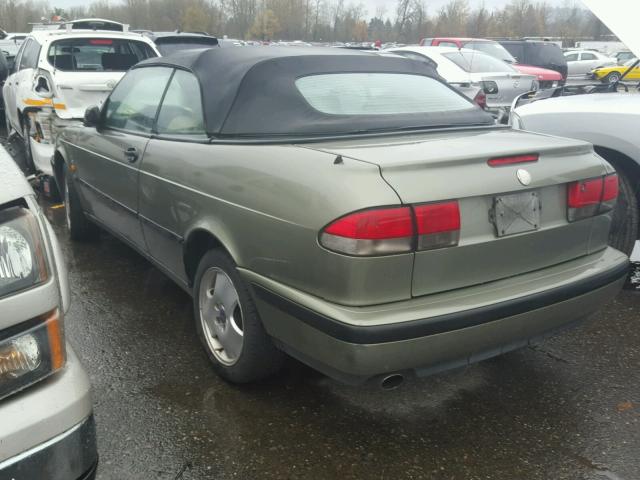 YS3DF75N3X7002736 - 1999 SAAB 9-3 SE GREEN photo 3