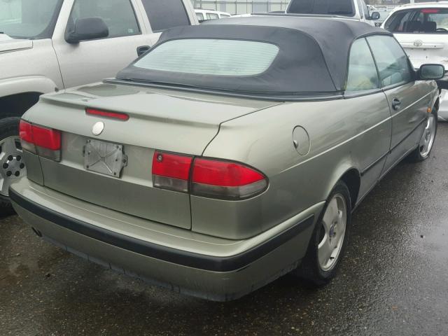 YS3DF75N3X7002736 - 1999 SAAB 9-3 SE GREEN photo 4