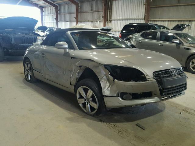 TRUMF38J081045319 - 2008 AUDI TT 2.0T SILVER photo 1