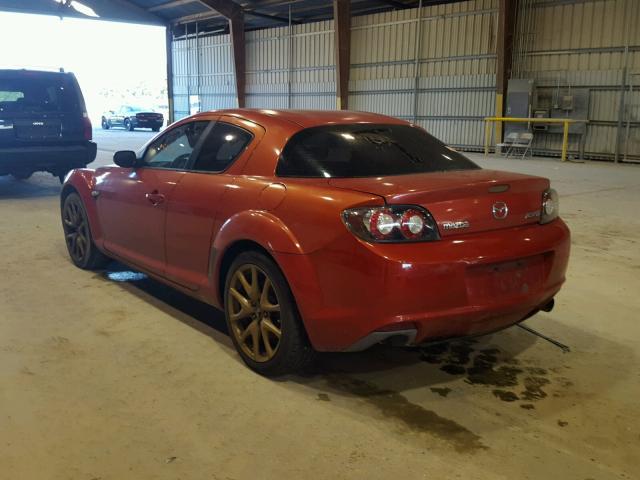 JM1FE17P590403103 - 2009 MAZDA RX8 RED photo 3