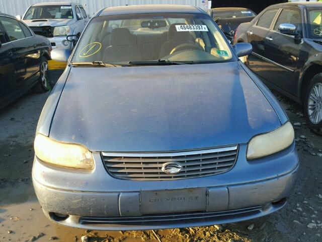 1G1NE52M0WY160127 - 1998 CHEVROLET MALIBU LS ლურჯი ფოტო 9
