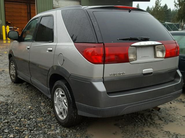 3G5DB03E45S542941 - 2005 BUICK RENDEZVOUS SILVER photo 3