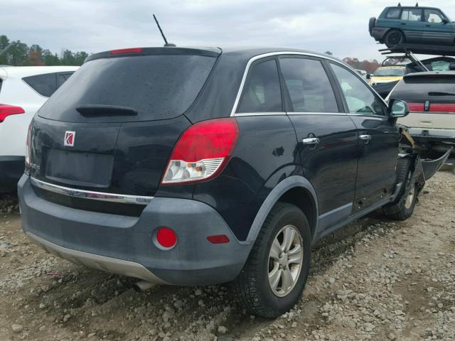 3GSCL33P68S685113 - 2008 SATURN VUE XE BLACK photo 4