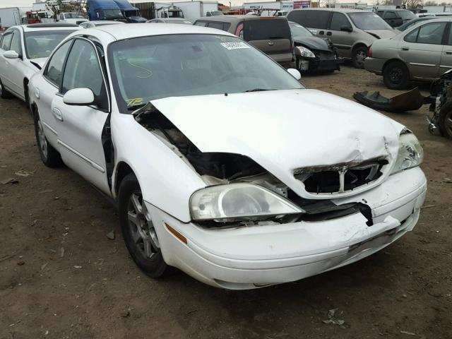 1MEFM50U22G635129 - 2002 MERCURY SABLE GS WHITE photo 1