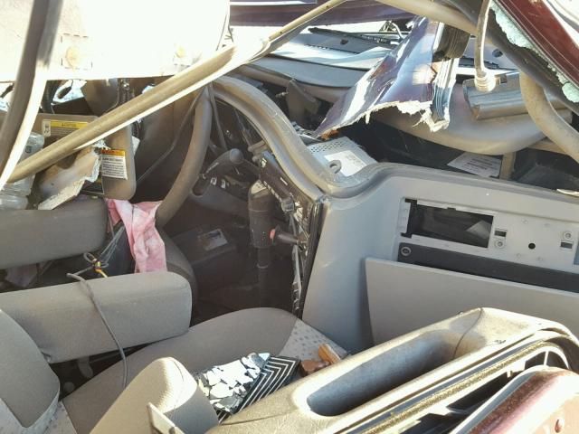 3WKDDP9X5GF111235 - 2016 KENWORTH CONSTRUCTI BURGUNDY photo 5