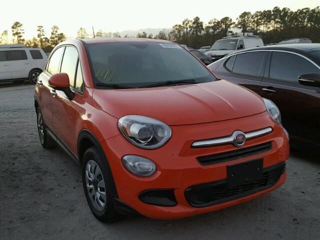 ZFBCFXAT9GP393269 - 2016 FIAT 500X POP ORANGE photo 1