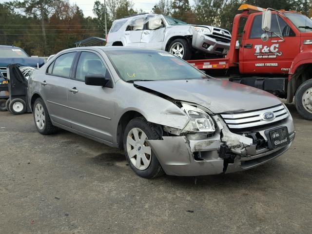 3FAHP06Z58R213435 - 2008 FORD FUSION S GRAY photo 1