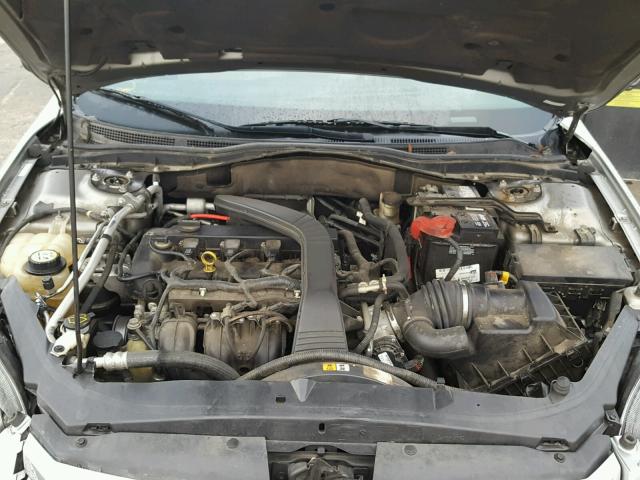 3FAHP06Z58R213435 - 2008 FORD FUSION S GRAY photo 7