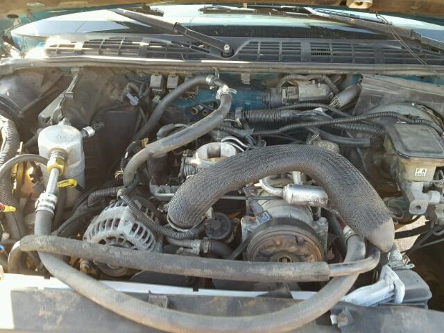 1GNDT13W7T2149570 - 1996 CHEVROLET BLAZER GREEN photo 7