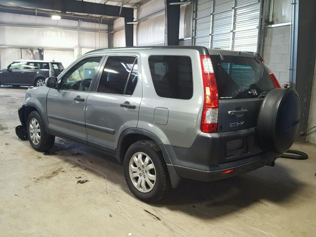 SHSRD78895U313063 - 2005 HONDA CR-V EX ვერცხლისფერი ფოტო 3
