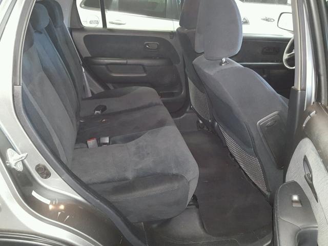 SHSRD78895U313063 - 2005 HONDA CR-V EX ვერცხლისფერი ფოტო 6