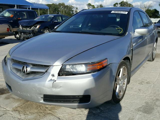 19UUA66216A019784 - 2006 ACURA 3.2TL SILVER photo 2