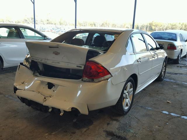 2G1WG5E34D1239012 - 2013 CHEVROLET IMPALA LT WHITE photo 4