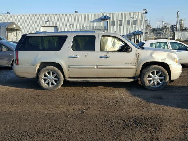 1GKFK66837J284527 - 2007 GMC YUKON XL D BEIGE photo 9