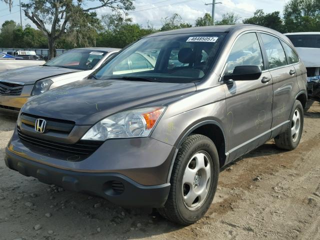 3CZRE38309G703920 - 2009 HONDA CR-V LX CHARCOAL photo 2