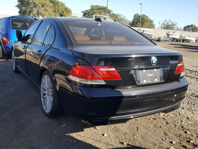 WBAHL83558DT12851 - 2008 BMW ALPINA B7 BLACK photo 3