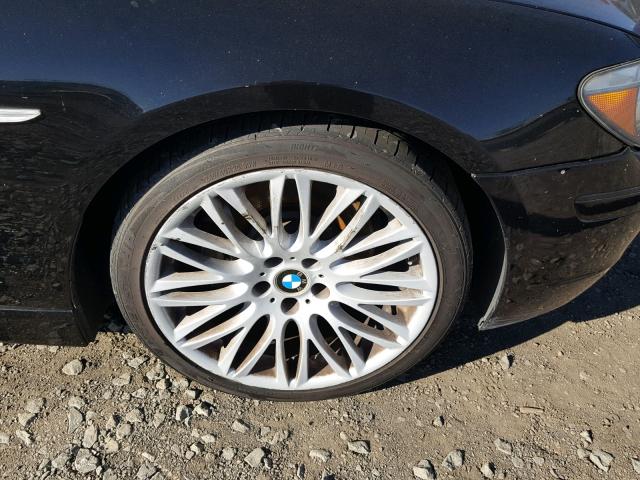 WBAHL83558DT12851 - 2008 BMW ALPINA B7 შავი ფოტო 9