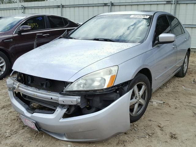 1HGCM56844A136466 - 2004 HONDA ACCORD EX SILVER photo 2