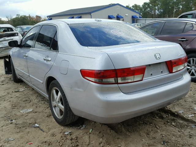 1HGCM56844A136466 - 2004 HONDA ACCORD EX SILVER photo 3