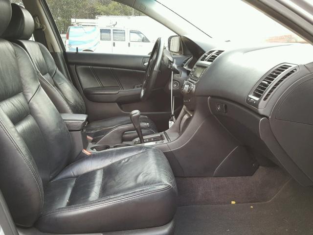 1HGCM56844A136466 - 2004 HONDA ACCORD EX SILVER photo 5