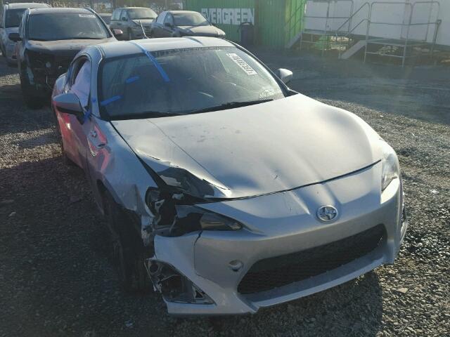 JF1ZNAA12D1732139 - 2013 TOYOTA SCION FR-S ვერცხლისფერი ფოტო 1