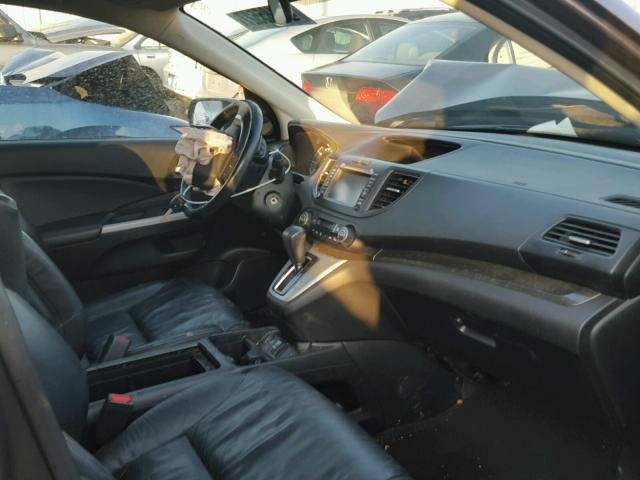 5J6RM4H7XCL019236 - 2012 HONDA CR-V EXL 灰色 照片 5