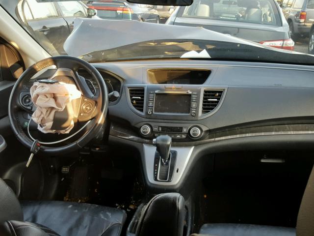 5J6RM4H7XCL019236 - 2012 HONDA CR-V EXL 灰色 照片 9