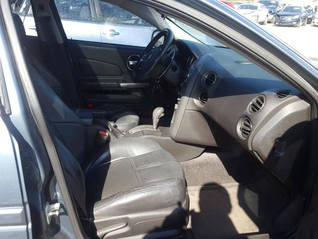 2G2WP552271232034 - 2007 PONTIAC GRAND PRIX Көк фото 5
