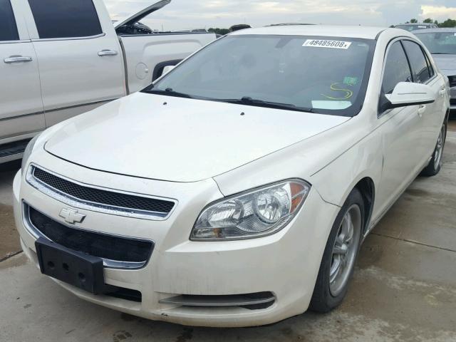 1G1ZC5EB5AF284349 - 2010 CHEVROLET MALIBU 1LT კრემისფერი ფოტო 2