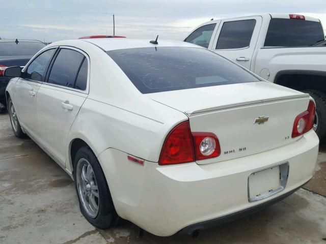 1G1ZC5EB5AF284349 - 2010 CHEVROLET MALIBU 1LT კრემისფერი ფოტო 3