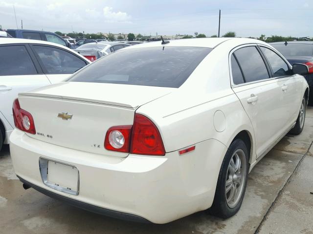 1G1ZC5EB5AF284349 - 2010 CHEVROLET MALIBU 1LT კრემისფერი ფოტო 4