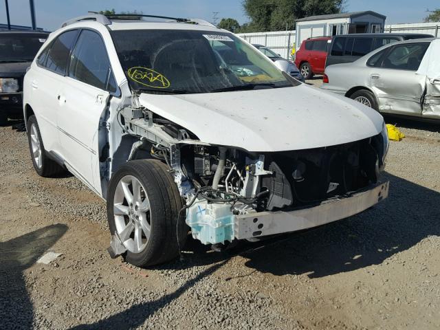 JTJZK1BA5A2002164 - 2010 LEXUS RX 350 WHITE photo 1