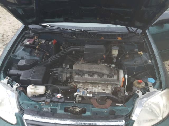 2HGEJ6616YH559096 - 2000 HONDA CIVIC BASE 绿色 照片 7