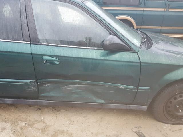 2HGEJ6616YH559096 - 2000 HONDA CIVIC BASE 绿色 照片 9