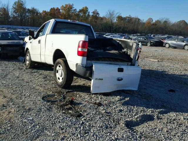 1FTRF122X6NB42491 - 2006 FORD F150 WHITE photo 3