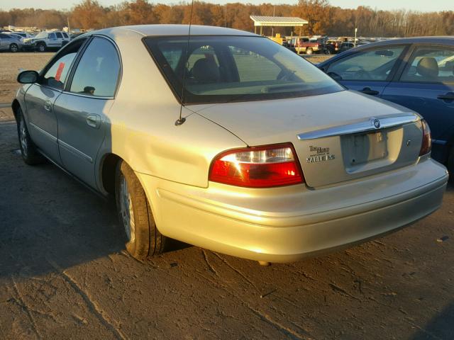 1MEFM55S55A622938 - 2005 MERCURY SABLE LS P BEIGE photo 3