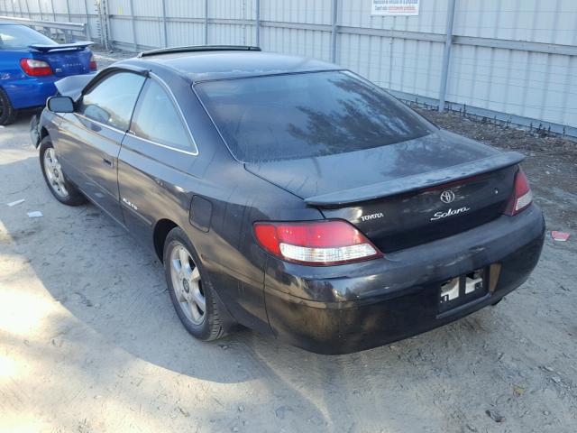 2T1CF22P2YC343489 - 2000 TOYOTA CAMRY SOLA BLACK photo 3