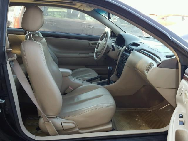 2T1CF22P2YC343489 - 2000 TOYOTA CAMRY SOLA BLACK photo 5