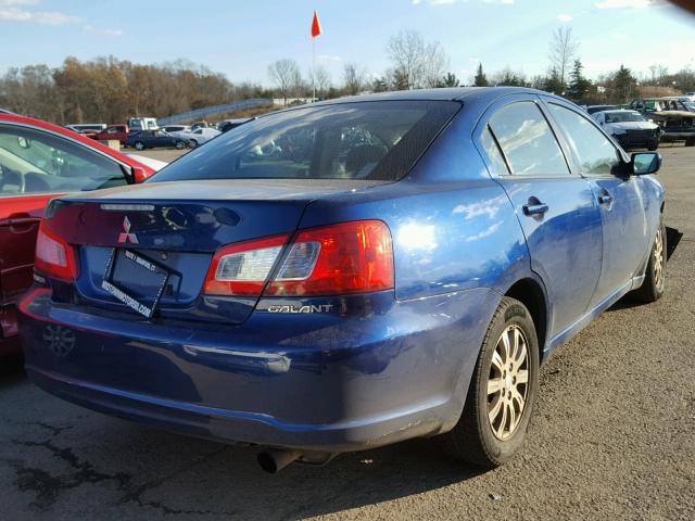 4A3AB36F79E036566 - 2009 MITSUBISHI GALANT ES BLUE photo 4