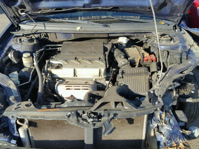 4A3AB36F79E036566 - 2009 MITSUBISHI GALANT ES BLUE photo 7