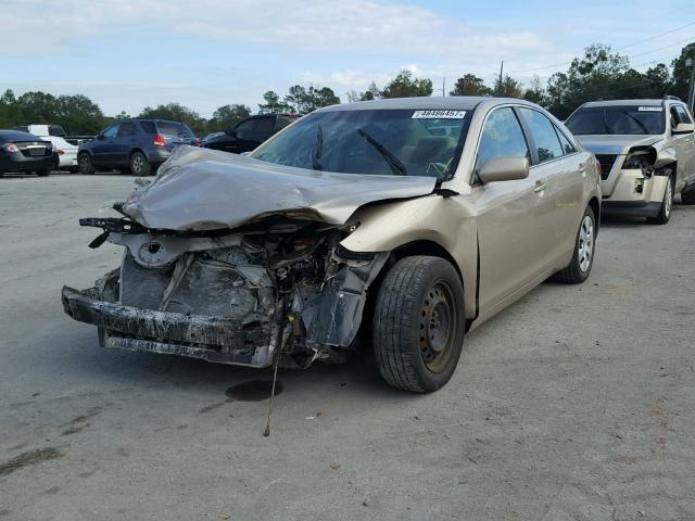 4T1BE46K29U346224 - 2009 TOYOTA CAMRY BASE GOLD photo 2