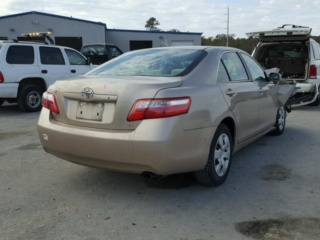 4T1BE46K29U346224 - 2009 TOYOTA CAMRY BASE GOLD photo 4