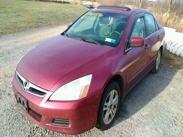 1HGCM55766A051818 - 2006 HONDA ACCORD EX MAROON photo 2