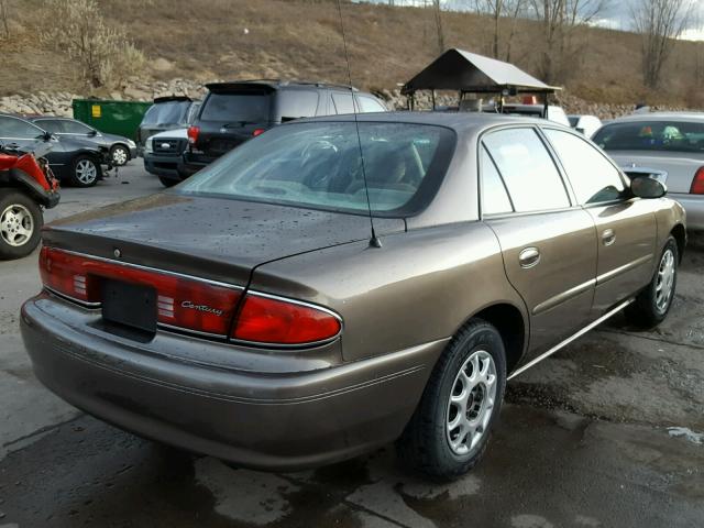 2G4WS52J931221012 - 2003 BUICK CENTURY CU TAN photo 4