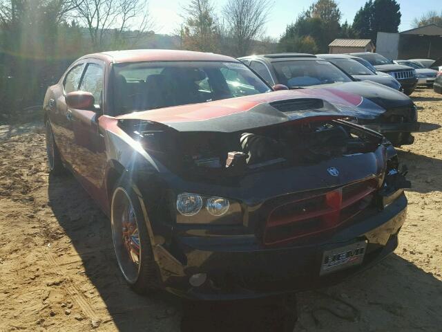 2B3KA73W36H265919 - 2006 DODGE CHARGER SR RED photo 1