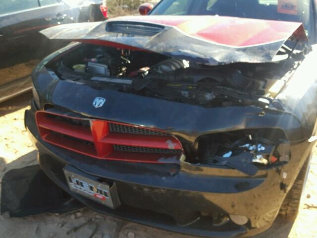 2B3KA73W36H265919 - 2006 DODGE CHARGER SR RED photo 9