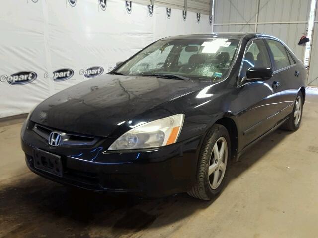 1HGCM56735A179334 - 2005 HONDA ACCORD EX 黑色 照片 2