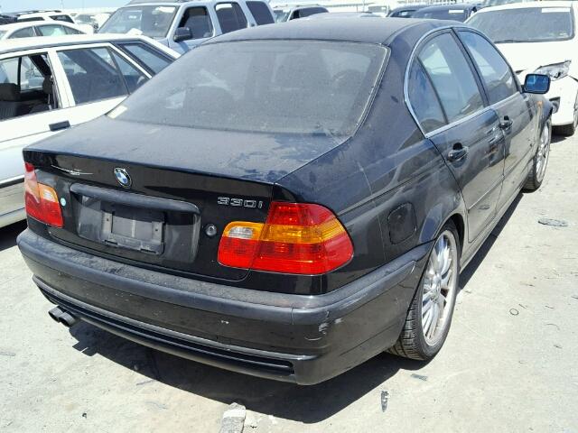 WBAEV53412KM01242 - 2002 BMW 330 I BLACK photo 4