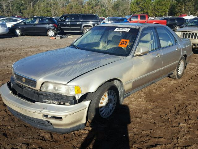 JH4KA766XRC004500 - 1994 ACURA LEGEND L GREEN photo 2