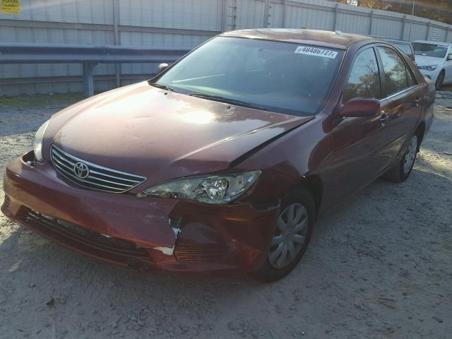 4T1BE32K86U157444 - 2006 TOYOTA CAMRY LE ბურგუნდია ფოტო 2